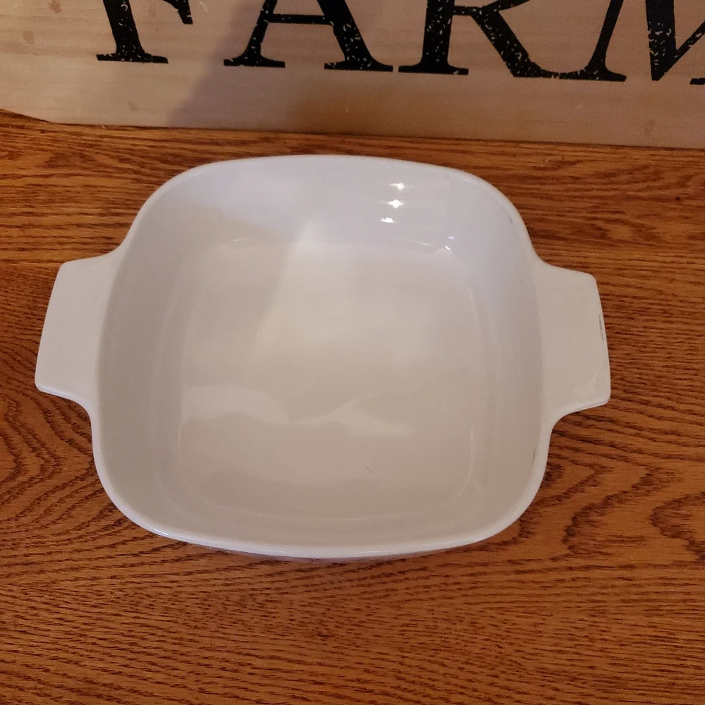 Vintage Corningware Square Blue Cornflower Dish w/o Lid